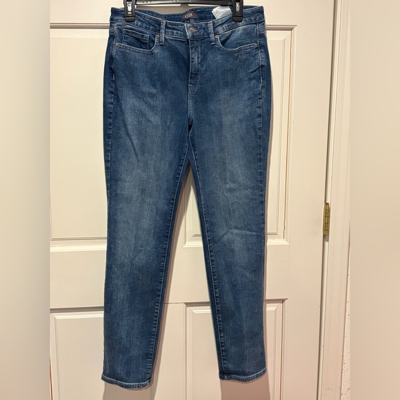 NYDJ Denim - NYDJ Women's Dark Wash Sheri slim Jeans size 10